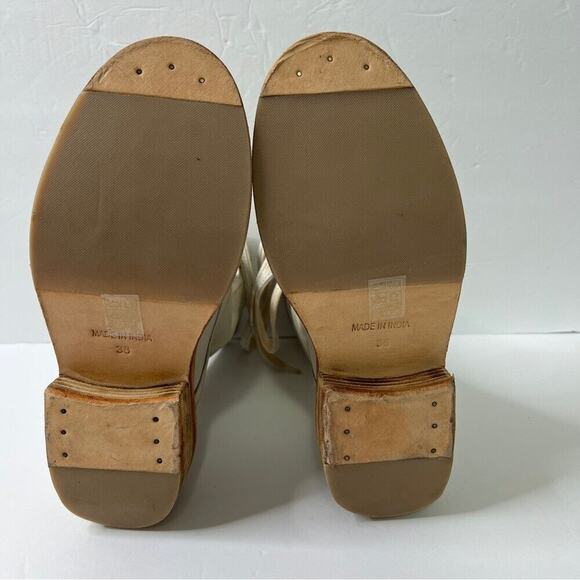 Free People Santa Fe Lace Up Boots combat boots Sz 8 - Picture 9 of 10